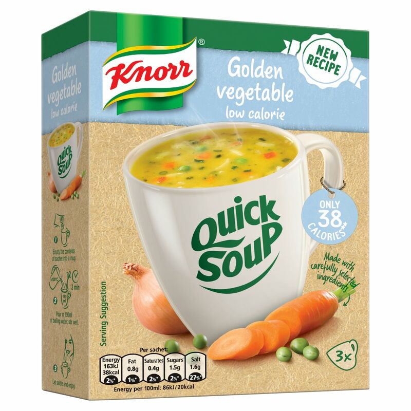 Knorr QS 3s Box Low Cal Vegetable 30g
