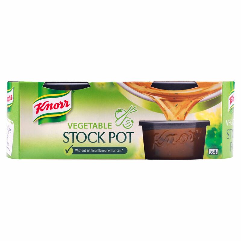 Knorr Stock Pot Vegetable 4 x 28g Knorr Stock Pot Vegetable 4 x 28g