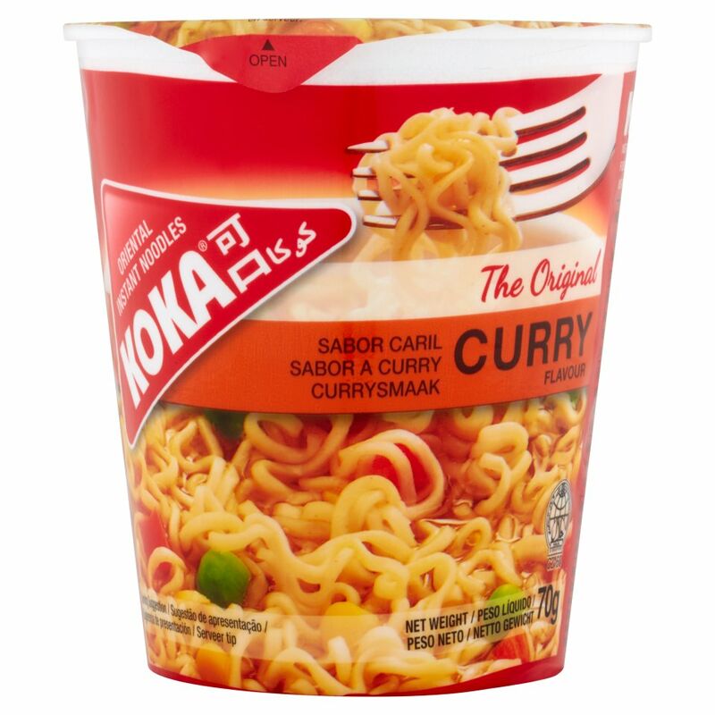 Koka Oriental Instant Noodles The Original Curry Flavour 70g Koka Oriental Instant Noodles The Original Curry Flavour 70g