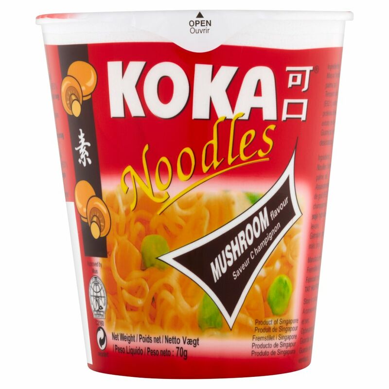 Koka Noodles Mushroom Flavour 70g