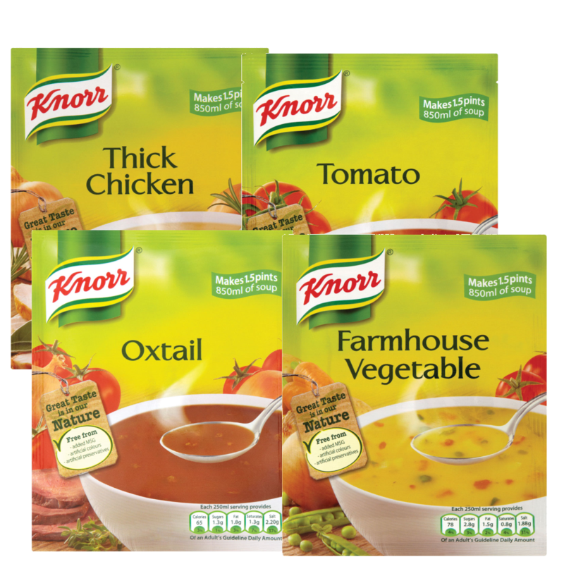 Knorr selected range