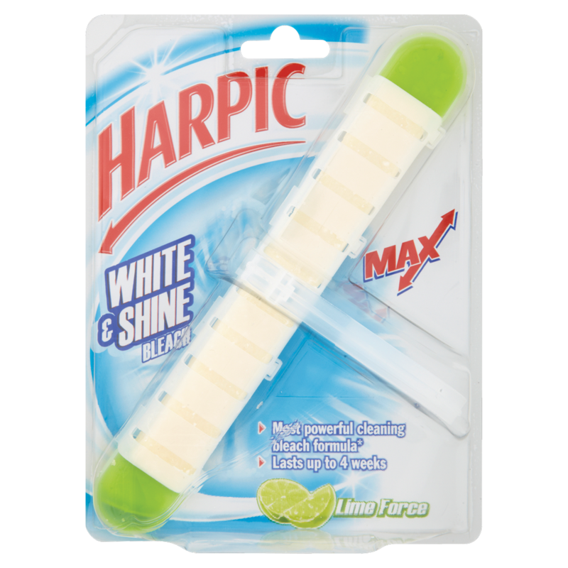 Harpic Max White Shine Bleach Lime Force 43g