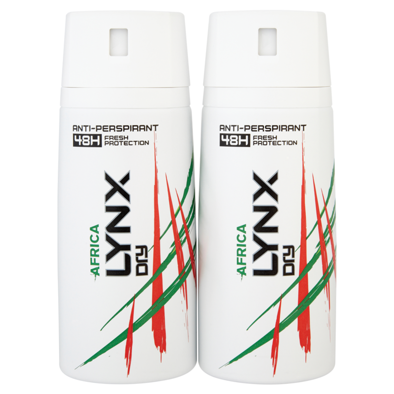 Lynx Africa Dry Anti Perspirant 48H Fresh Protecti 8712100936357