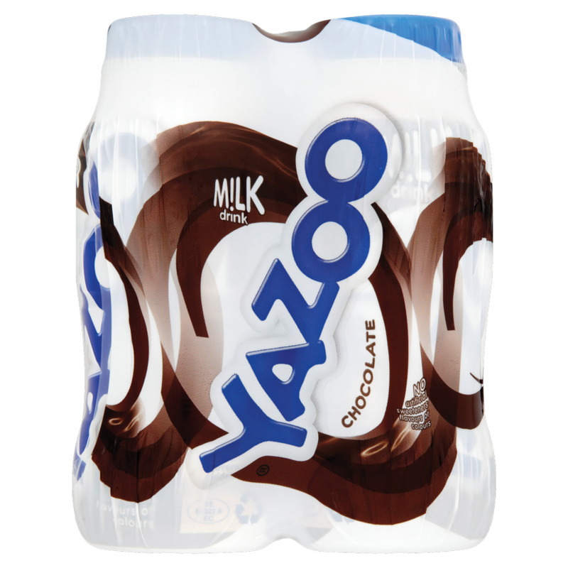 Yazoo Chocolate Milk Drink 4 x 200ml 800ml
