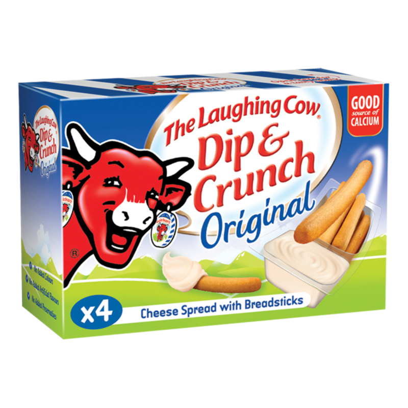 The Laughing Cow Dip Crunch Original 4 x 35g
