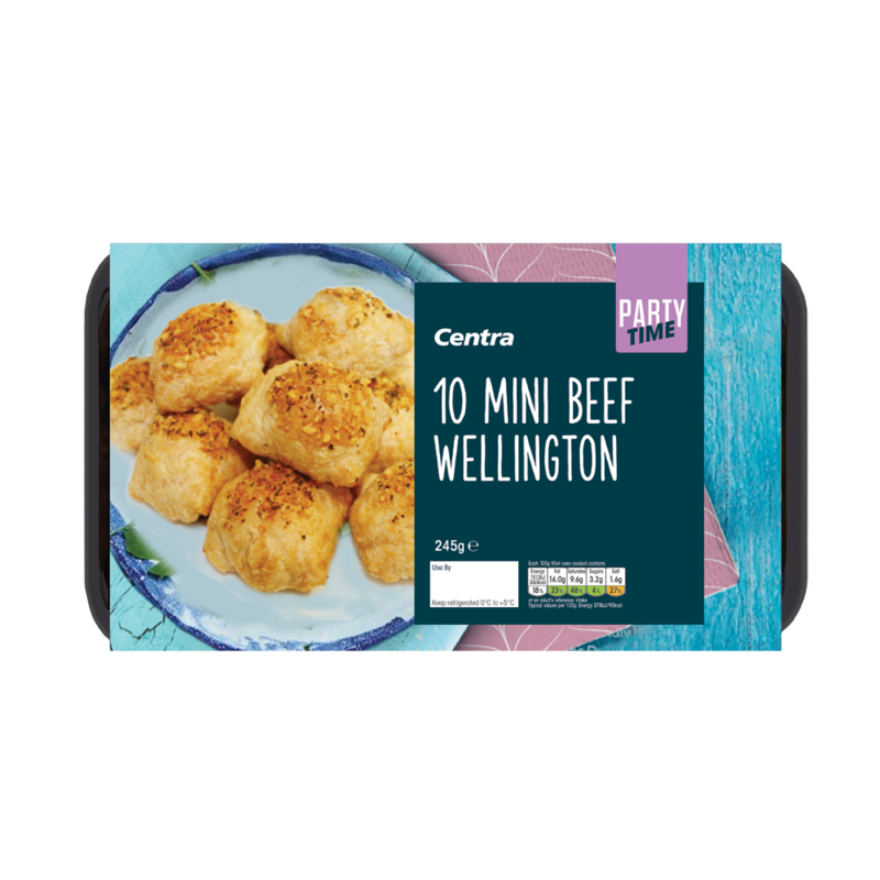 CT Frozen Party Food 10 Mini Beef Wellington