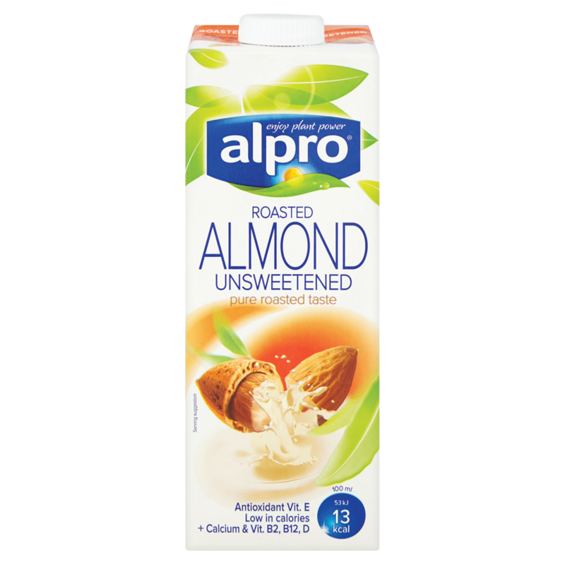Alpro almond milk