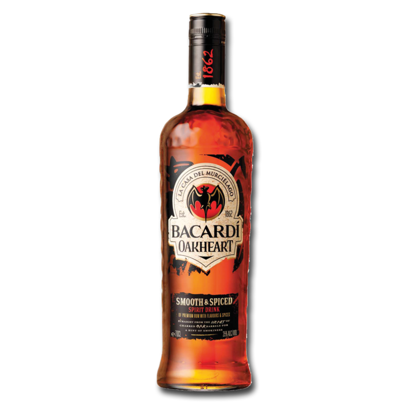 BacardiOakheart70cl