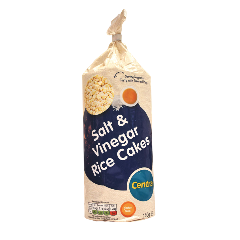 CT saltVinegarRiceCakes 140g CT saltVinegarRiceCakes 140g