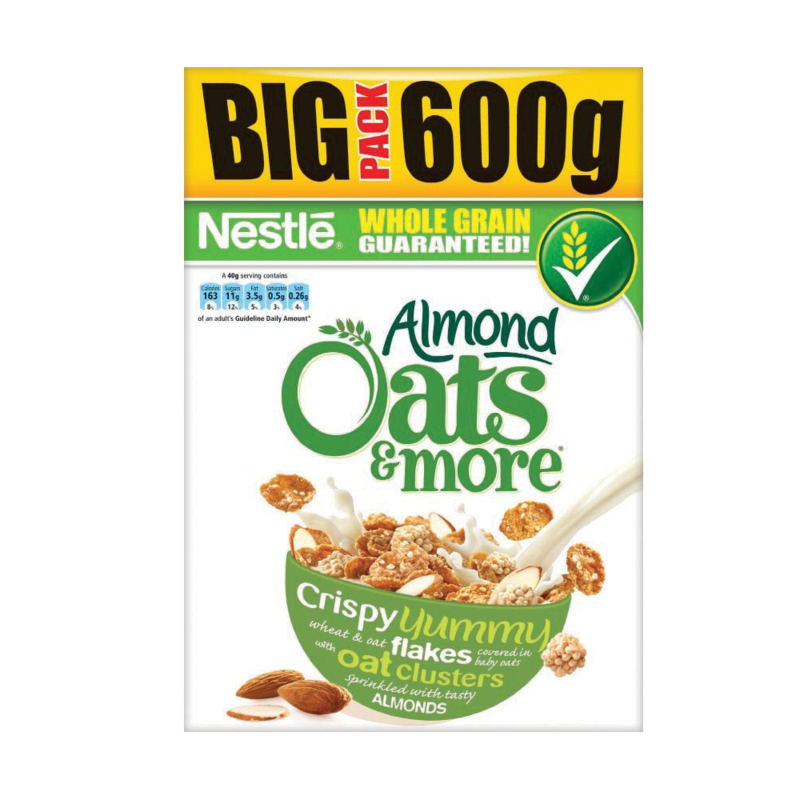 Nestle Almond Oats 600g