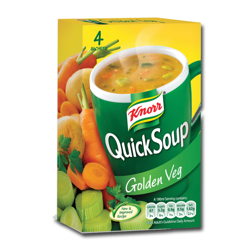 Knorr quickSoup Veg 4pk