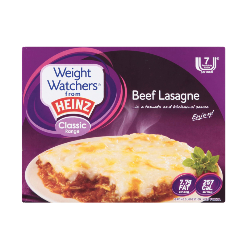 WeightWatchers beefLasagne
