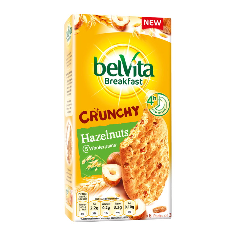 Belvita Crunchy Hazelnut Front
