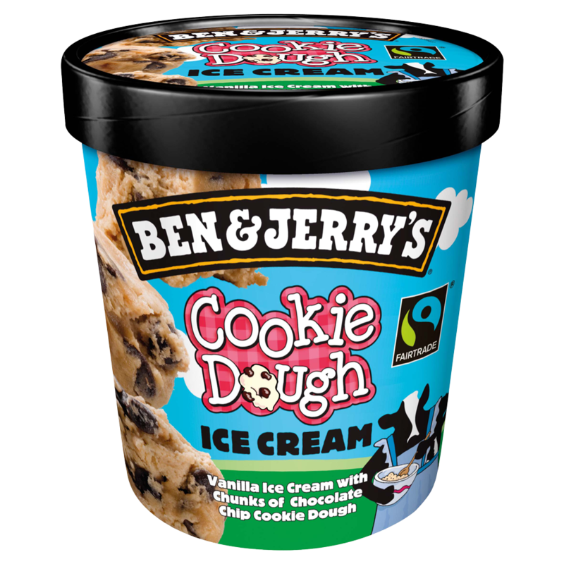Ben Jerrys Cookie Dough Ice Cream 500ml Ben Jerrys Cookie Dough Ice Cream 500ml