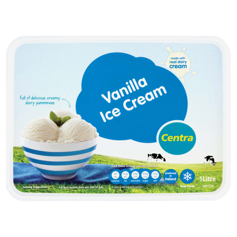 Centra Vanilla Ice Cream 1Litre