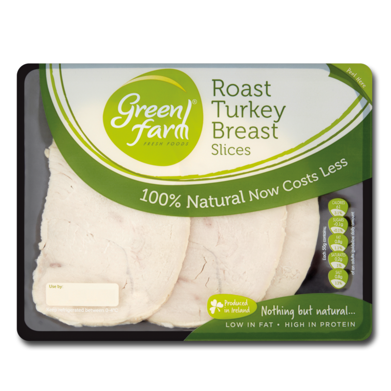 GreenFarm roastTurkeySlices 120g