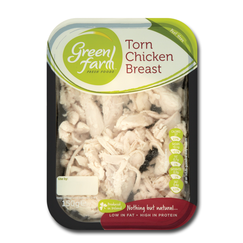 GreenFarm tornChickenBreast 150g GreenFarm tornChickenBreast 150g
