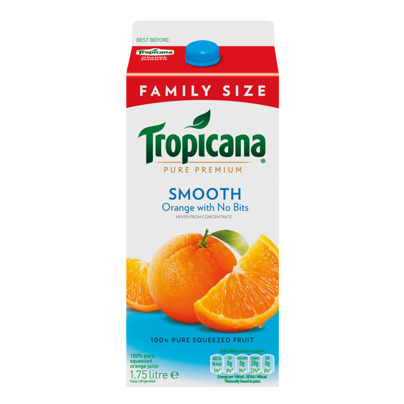 Tropicana OrangeJuiceSmooth 1.75l Tropicana OrangeJuiceSmooth 1.75l
