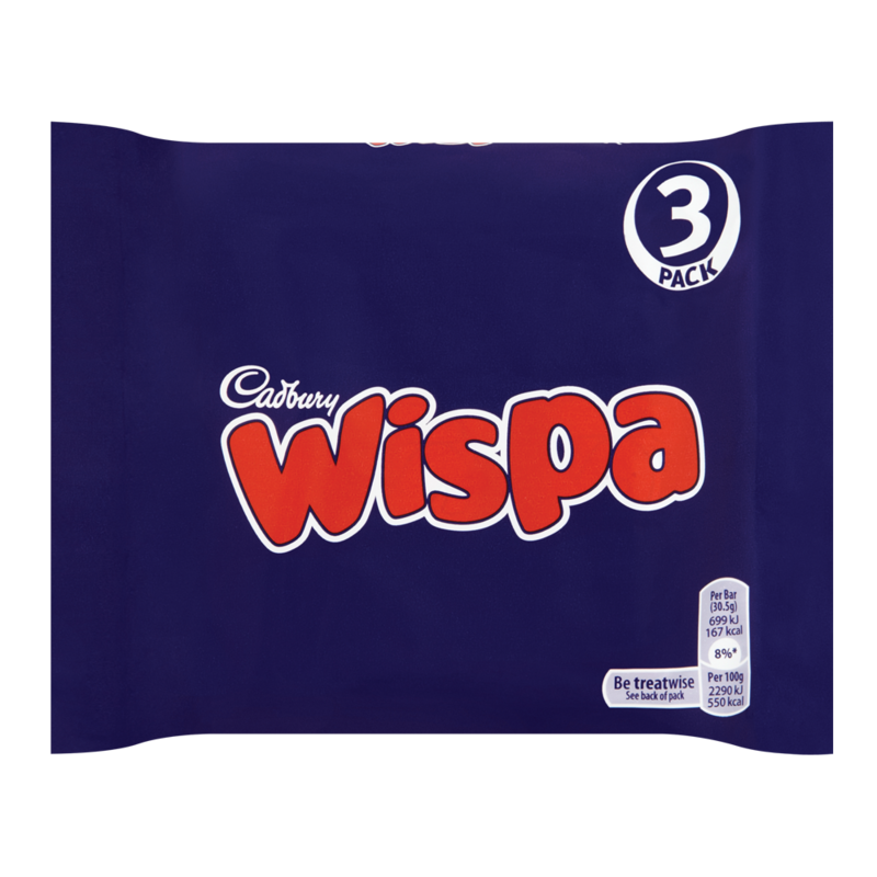 Cadbury Wispa 3pk
