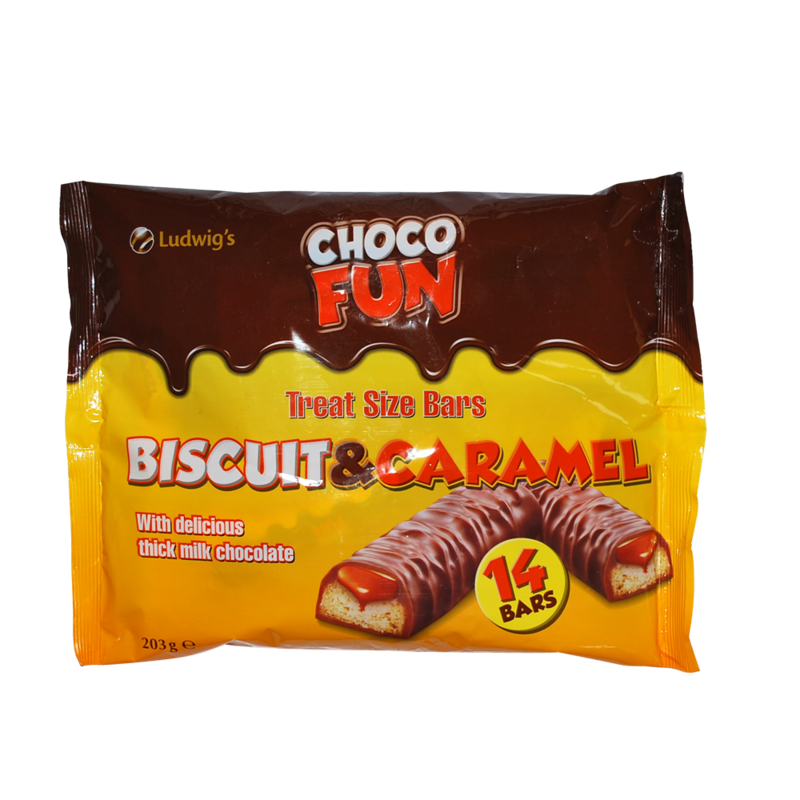 Ludwigs ChocoFun BiscuitCaramel Ludwigs ChocoFun BiscuitCaramel