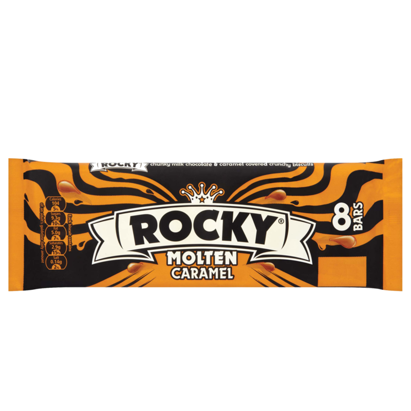 Rocky caramelBars 8pk Rocky caramelBars 8pk