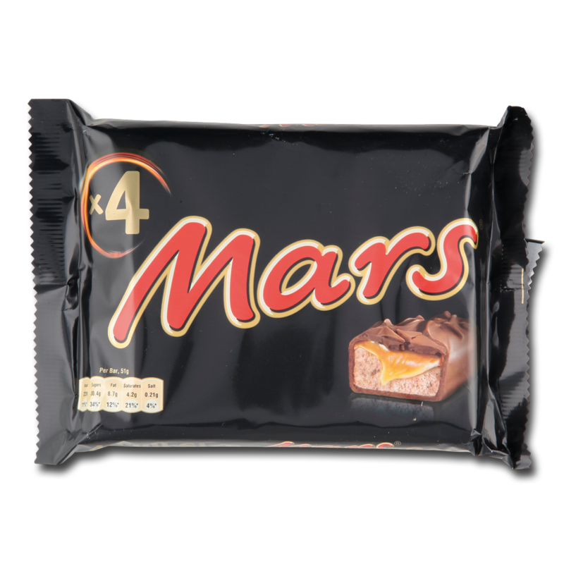 MarsMultipack4pk 204g