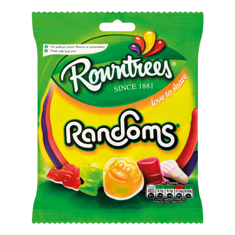 Rowntrees randoms 170g Rowntrees randoms 170g