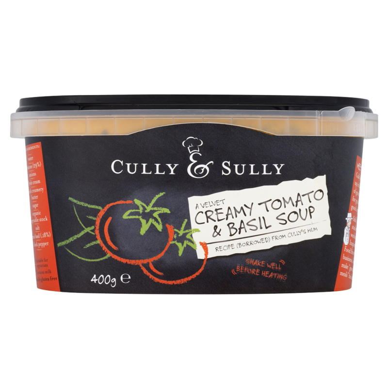 Cully Sully Creamy Tomato Basil Soup 400g