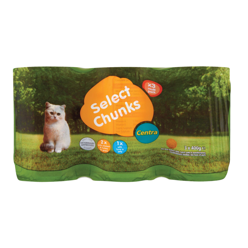 CT catFood canPack 3x400g