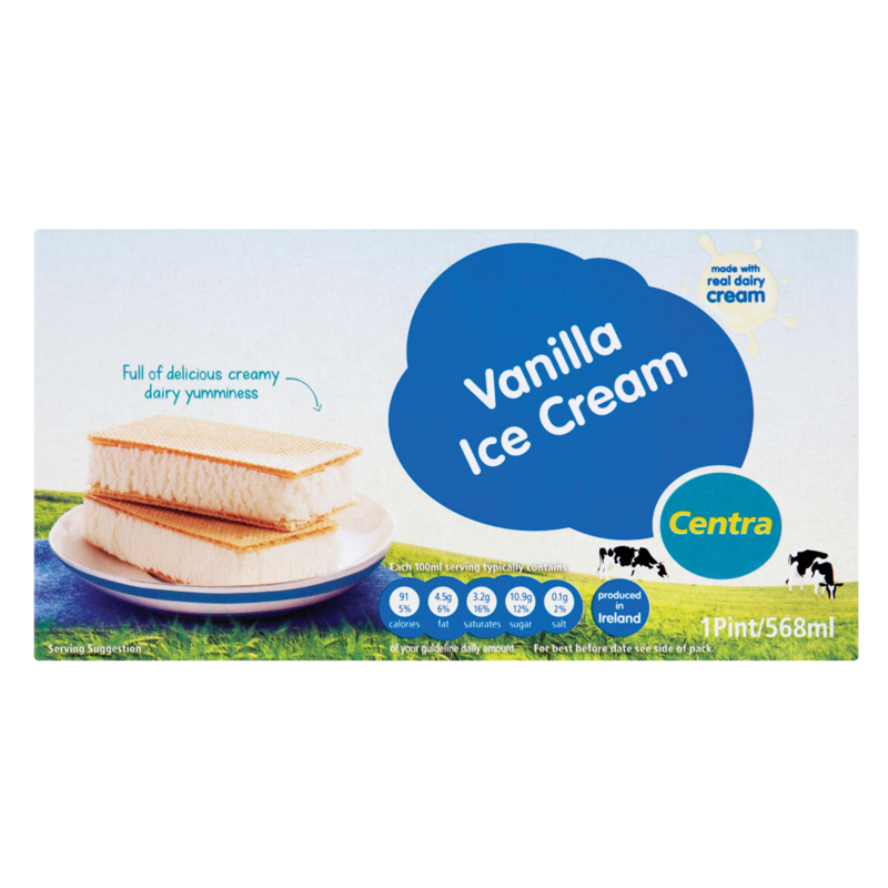 CT iceCreamBlock Vanilla 568ml CT iceCreamBlock Vanilla 568ml