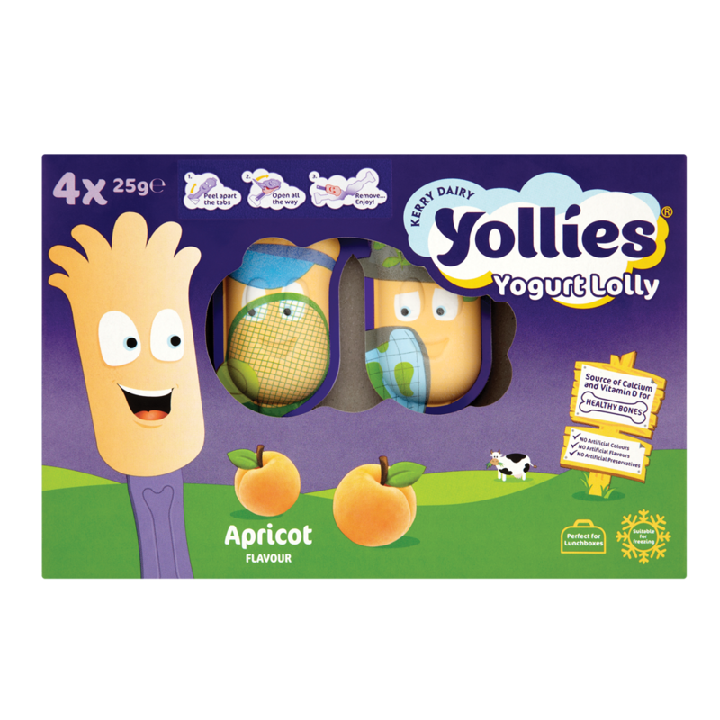 Kerry Yollies Apricot 4pk