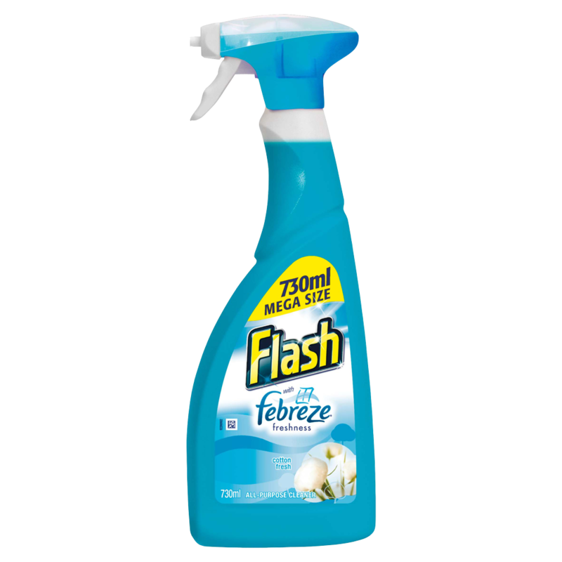 Flash Cotton Fresh All Purpose Cleaning Spray 730ml Flash Cotton Fresh All Purpose Cleaning Spray 730ml