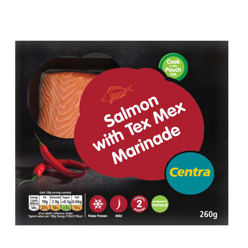 CT salmon texMex 260g