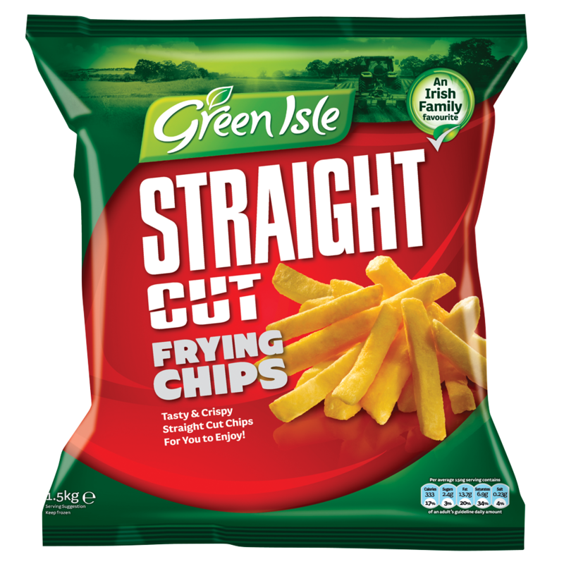 Green Isle Straight Cut Fries 1.5kg Green Isle Straight Cut Fries 1.5kg