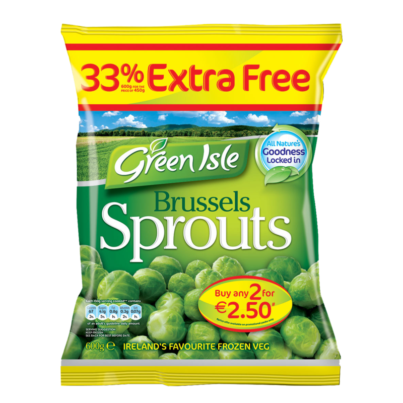 GreenIsle brusselSprouts 450g 33extrafree