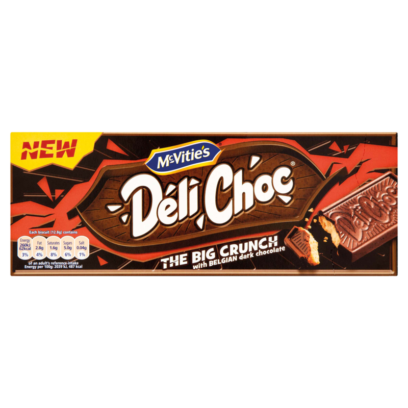McVities Deli Choc Belgian Dark Chocolate 150g McVities Deli Choc Belgian Dark Chocolate 150g
