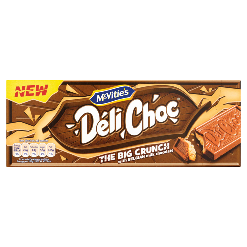 McVities Deli Choc Belgian Milk Chocolate 150g McVities Deli Choc Belgian Milk Chocolate 150g