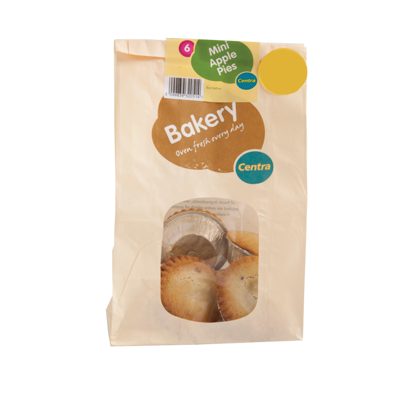 Centra MINI APPLE PIES 6PK 1PCE