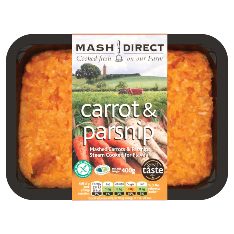 Mash Direct Carrot Parsnip 400g 49