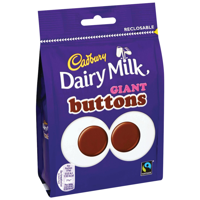 Cadbury giant buttons