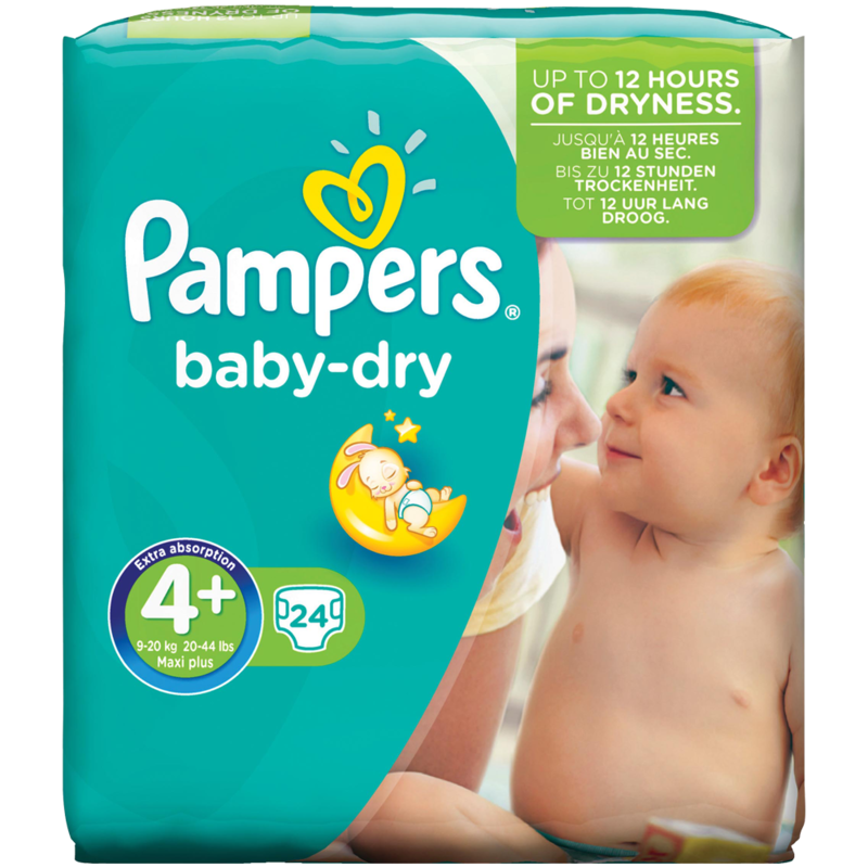 Pampers baby dry 24pack