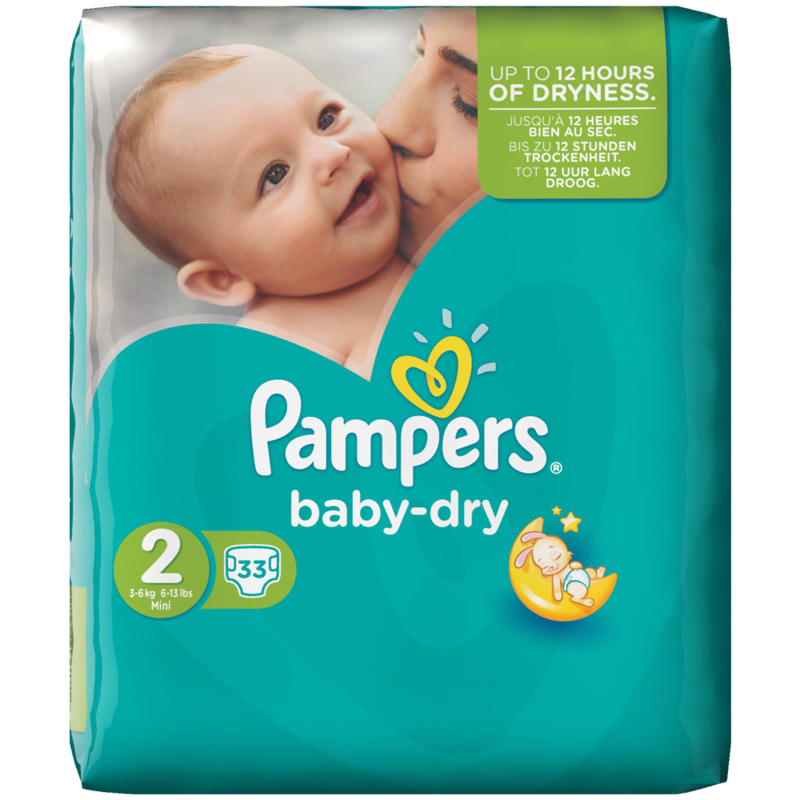 Pampers baby dry 33pack