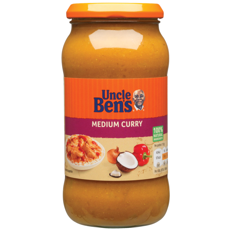 Uncle bens medium curry