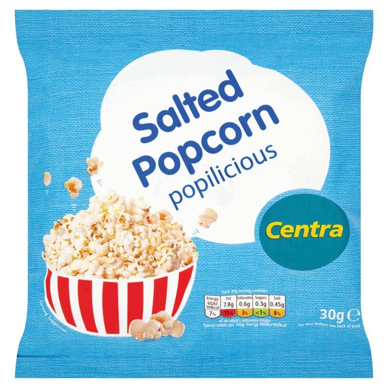 Centra Salted Popcorn 30g