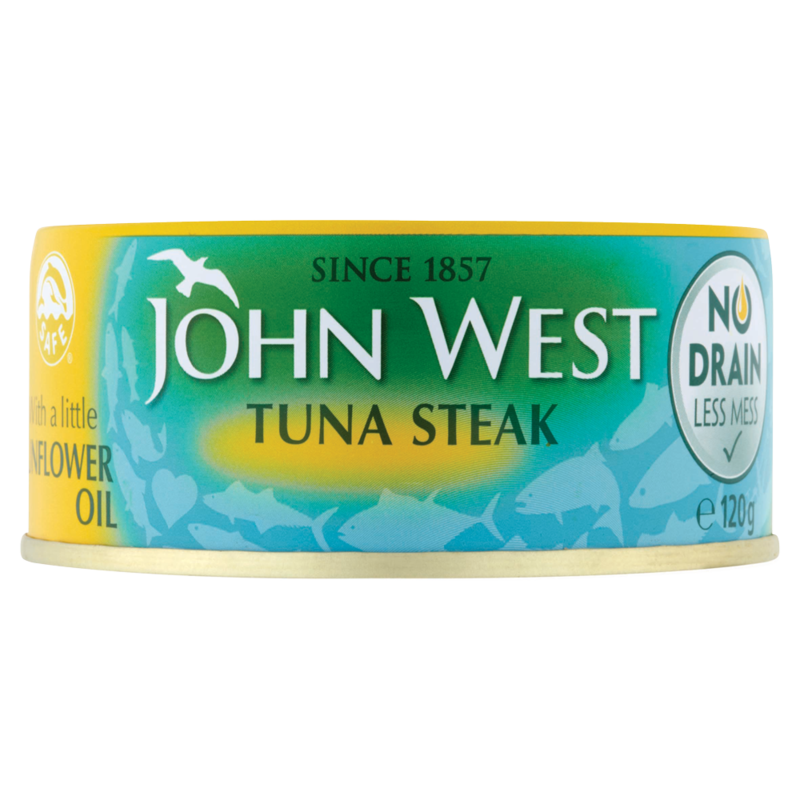 John West No Drain Tuna Steak with a Little Sunflo