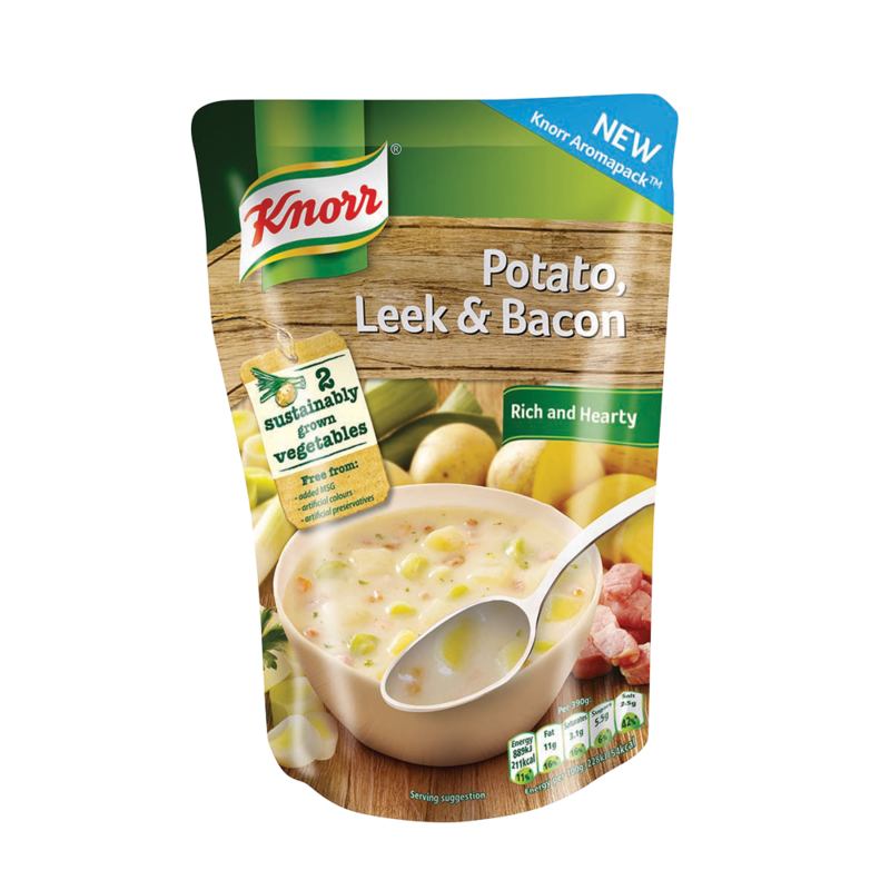 Knorr PotatoLeekBacon soup 390g