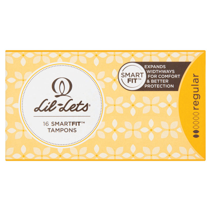 Lil Lets 16 Smartfit Tampons Regular