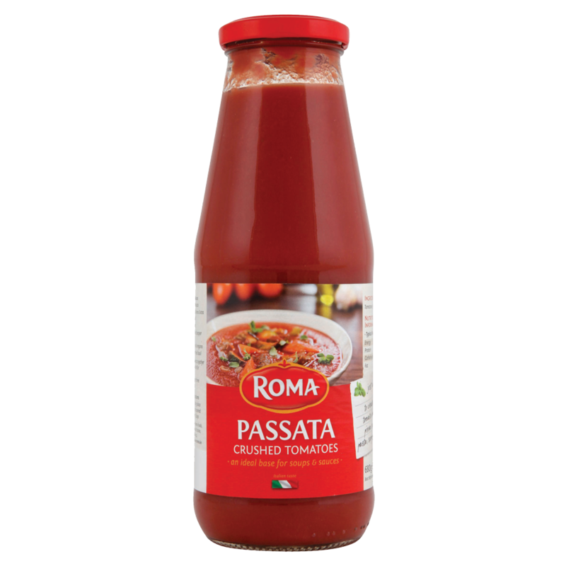 Roma Passata Crushed Tomatoes 680g