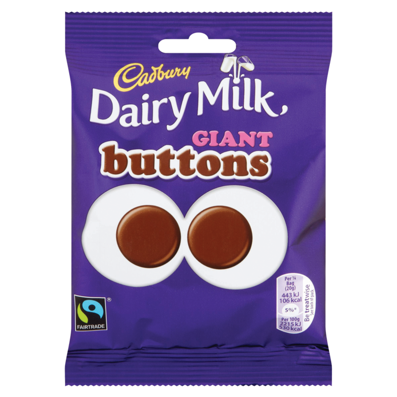 DairyMilk Giant Buttons DairyMilk Giant Buttons