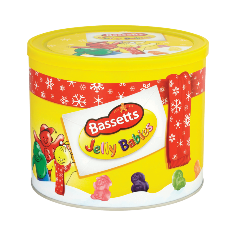 Bassetts Jelly Babies Sweets Tub 800g